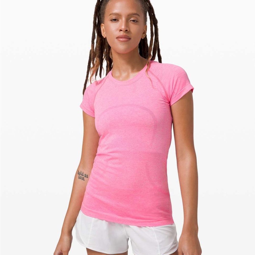 Women's Pink Athletic Top
